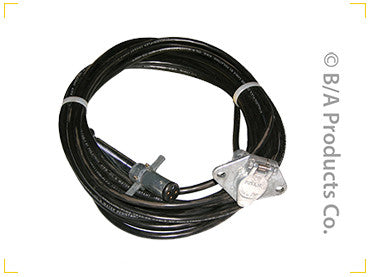 4 Way x 30′ Cord w/ Plug & Socket Ends - chromewheelsimulators.com