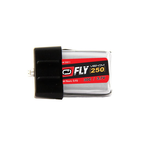 LiPo 1S 3.7V 250mAh 30C Blade MCX Plug Fly, 25011 - chromewheelsimulators.com